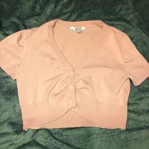 Light pink mini sweater